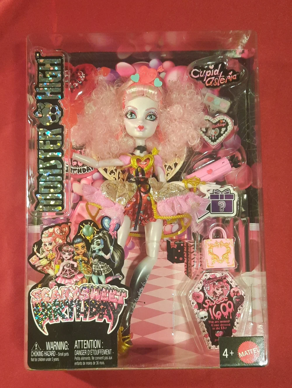 Monster High Cupid Asteria Scary Sweet Birthday New In Box